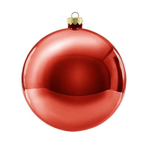 Bauble Red - 6cm Shiny