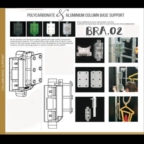 Bracket for Motifs - WALL & POLE