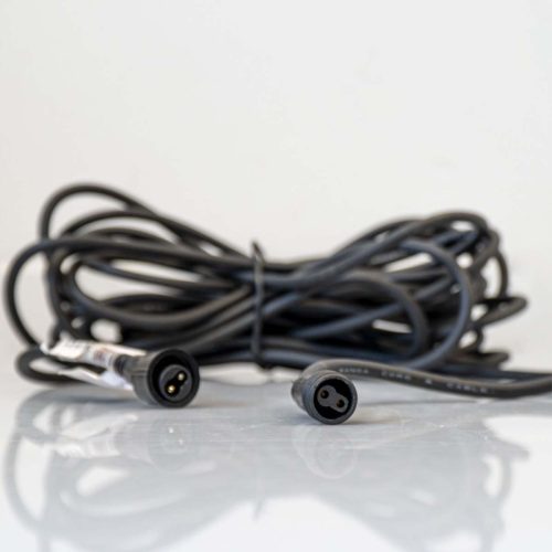 Low-V connect - extension - black - 24V