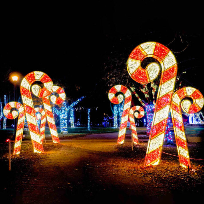 Illuminated candy sticks