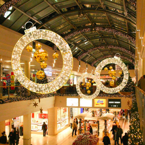 2D Ring Bauble "Waterloo" - Ø120cm - Warm White or Ice White - 24V