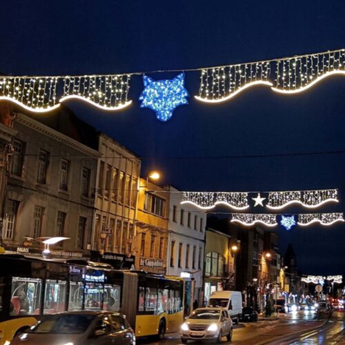 Neonflex Lighting Motif "Hatton" - Wave Panel x2 - Warm White LEDs